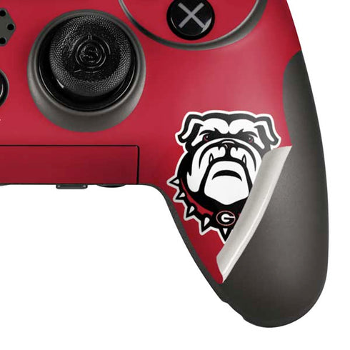 University of Georgia Logo Red PlayStation Scuf Vantage 2 Controller Skin